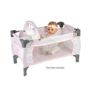 Adora Crib Pink Deluxe Pack N Play (7 Piece set) Image 2