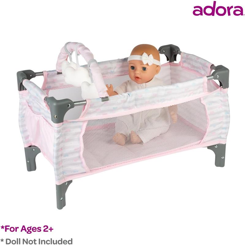 Adora Pink Deluxe Doll Pack-N-Play Image 3