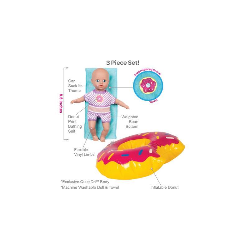 Adora Splashtime Baby Tot Sprinkle, Donut Image 4
