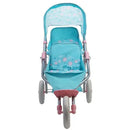 Adora - Twin Jogger Baby Doll Stroller, Flower Power Image 3