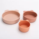 Ali + Oli - 3Pk Stackable Snack Bowl Set, Terracotta Blush Image 3