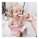 Ali + Oli - Baby Finger Toothbrush & Tongue Cleaner Oral Set, Ivory Image 7