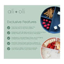 Ali + Oli - Baby Plate With Suction And Divided Portions, Oatmeal Image 3