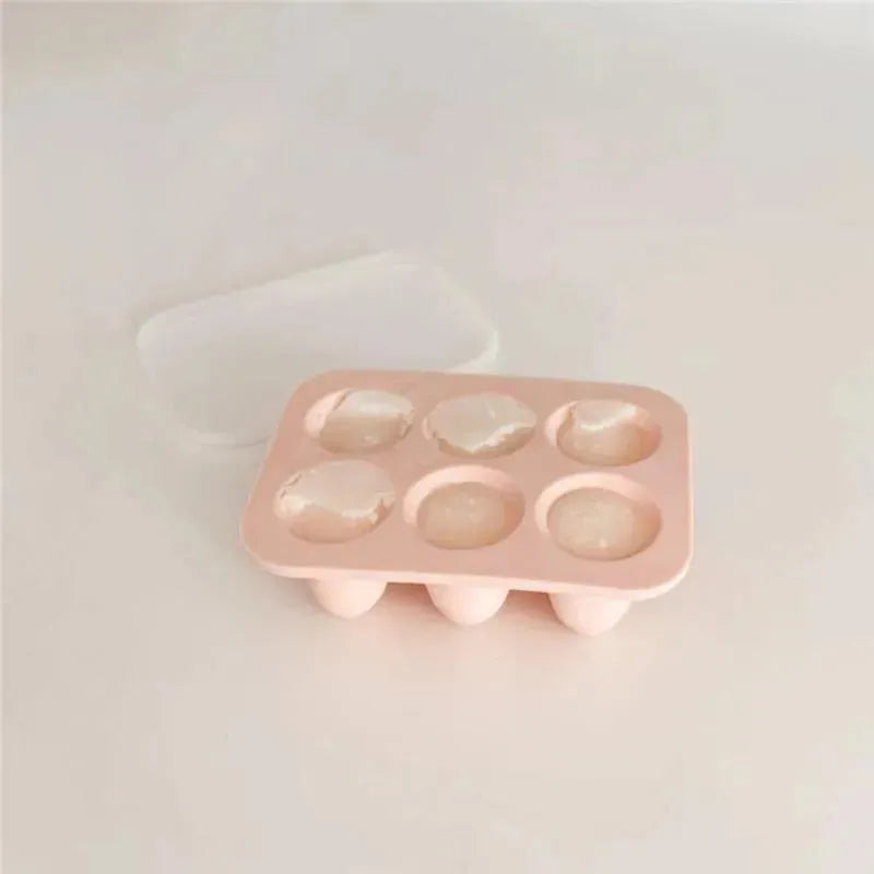 Ali+Oli - Breastmilk Freezer Trays BPA-Free Food-Grade Silicone, 2 Pack, Light Pink Image 2