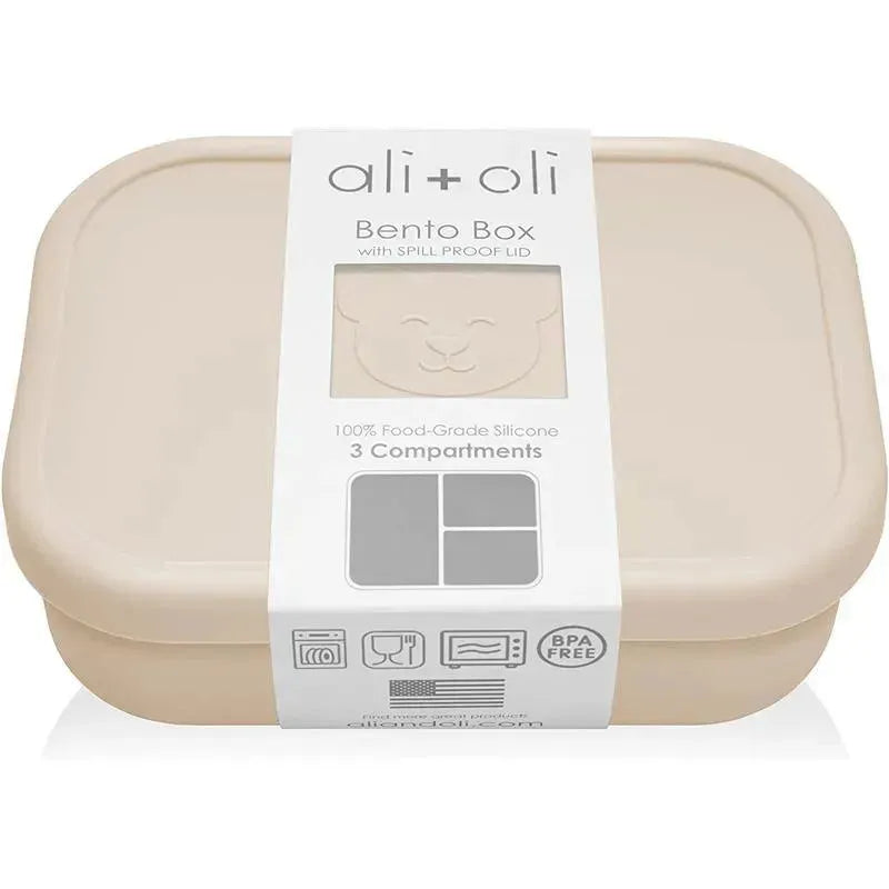 Ali + Oli - Leakproof Silicone Bento Box, Coco