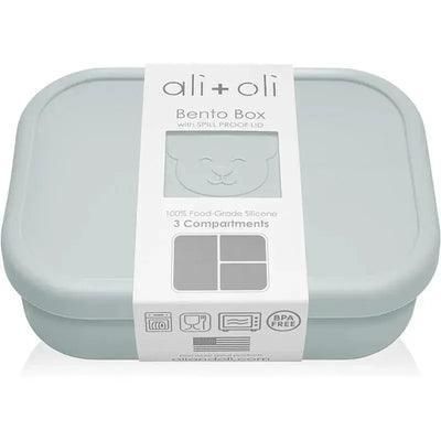 Ali + Oli - Leakproof Silicone Bento Box, Dream Blue Image 1