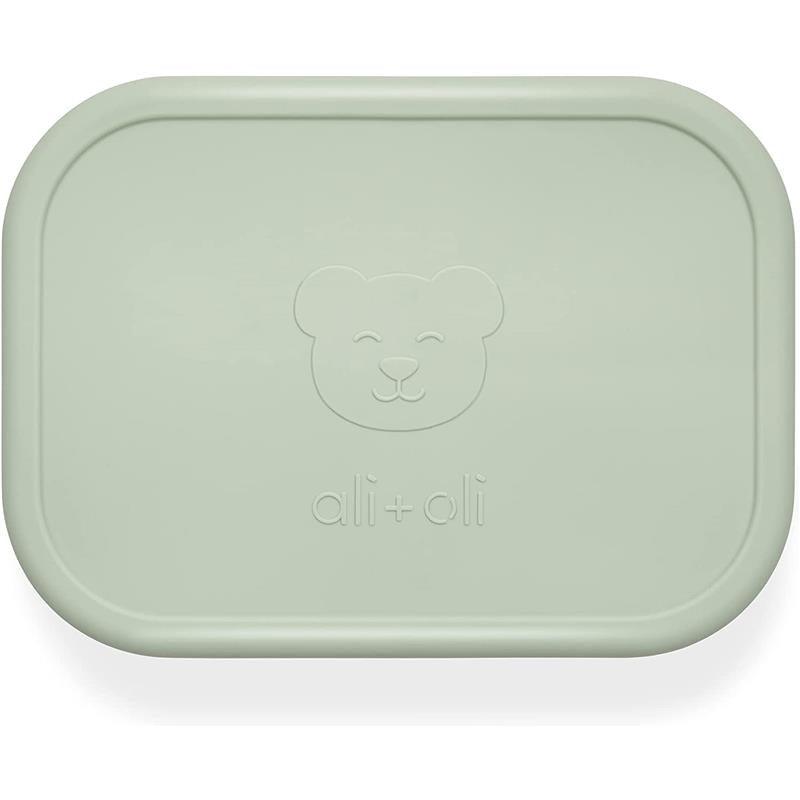 Ali + Oli - Leakproof Silicone Bento Box, Pine Image 4