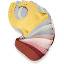 Ali + Oli Silicone Baby Bib (Soft Lilac) Image 2