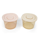 Ali + Oli - Silicone Food Containers 4Oz 2 Pk, Blush - Khaki Image 1