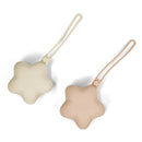 Ali + Oli - Silicone Pacifier Case Star 2Pk, Blush Sand Image 3