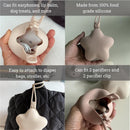 Ali + Oli - Silicone Pacifier Case Star 2Pk, Blush Sand Image 7