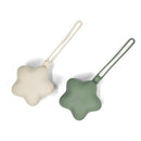 Ali + Oli - Silicone Pacifier Case Star 2Pk, Sage Sand Image 5