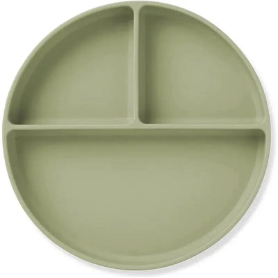 Ali+Oli - Silicone Suction Plate, Sage Image 1