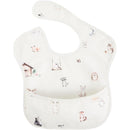 Ali + Oli - Sleeveless 3Pc Smock Bib, Animals Image 3