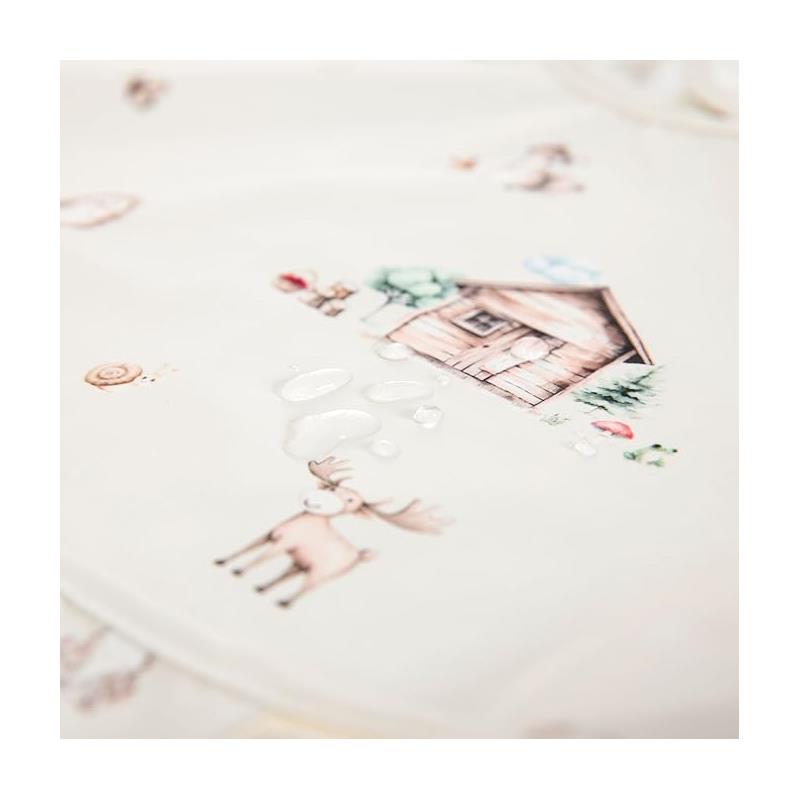 Ali + Oli - Smock Bib For Baby & Todler Long Sleeve, Woodlands Image 3