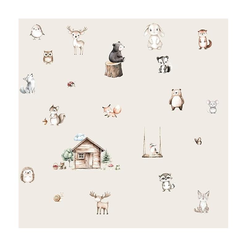 Ali + Oli - Smock Bib For Baby & Todler Long Sleeve, Woodlands Image 7