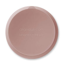 Ali + Oli Suction Bowl & Spoon (Blush) Wavy Edge Image 2