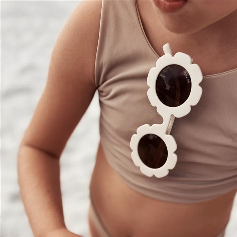Ali+Oli - Sunglasses for Kids Flower, White Image 4