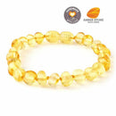 Amber Stone Baroque Baltic Amber Bracelet 172 Image 1