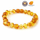 Amber Stone Baroque Baltic Amber Bracelet 180 Image 1