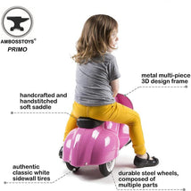 Ambosstoys - Toddler Metal Ride-On Scooters, Pink Image 2