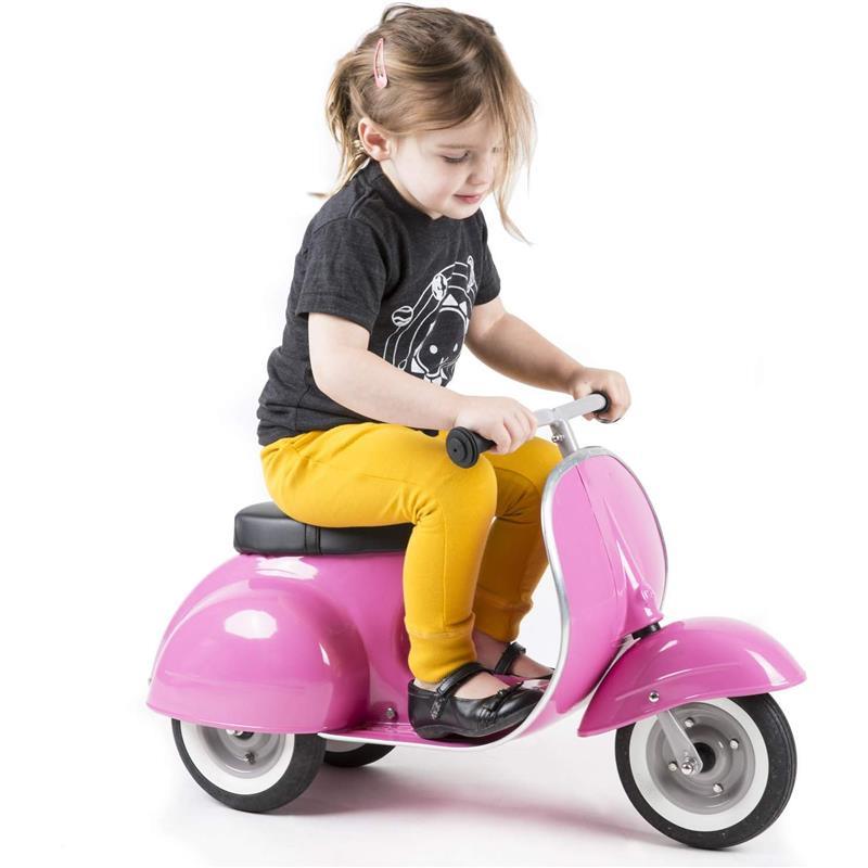 Ambosstoys - Toddler Metal Ride-On Scooters, Pink Image 4