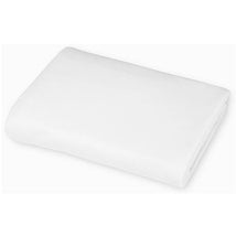 American Baby - 100% Cotton Knit Supreme Jersey Fitted Bassinet Sheet, White Image 3
