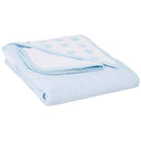 American Baby - Cotton Terry Hooded Towel Set, Blue Image 3