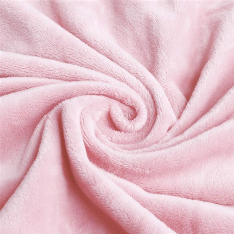 American Baby - Heavenly Soft Chenille Fitted Portable/Mini Crib Sheet, Pink Image 2