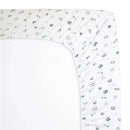 American Baby - Printed 100% Cotton Jersey Knit Fitted Crib Sheet, Grey Sports Image 2