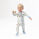 Angel Dear Baby Boy Cowdogs Convertible Romper Image 1