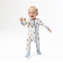 Angel Dear Baby Boy Cowdogs Convertible Romper Image 1