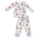 Angel Dear - Baby Boy Smores Long Sleeve Loungewear Set Image 1