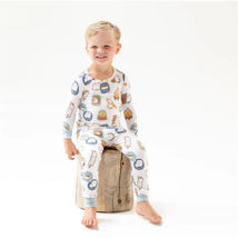 Angel Dear - Baby Boy Smores Long Sleeve Loungewear Set Image 2
