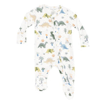 Angel Dear - Baby Boy Soft Dinos 2 Way Zipper Footie  Image 1