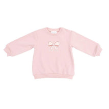 Angel Dear - Baby Girl Bows French Terry Oversize Sweatshirt And Leggings Image 2