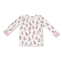 Angel Dear - Baby Girl Future Cowgirl Long Sleeve Loungewear Set Image 2