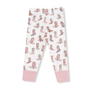 Angel Dear - Baby Girl Future Cowgirl Long Sleeve Loungewear Set Image 3