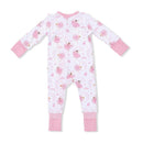 Angel Dear Baby Girl Ribbon Ballerinas Convertible Romper  Image 4