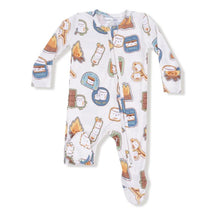 Angel Dear - Baby Girl Smores 2 Way Zipper Footie Image 1