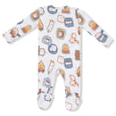 Angel Dear - Baby Girl Smores 2 Way Zipper Footie Image 2