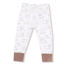 Angel Dear - Baby Neutral Pups Long Sleeve Loungewear Set Image 3