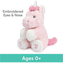 Gund Animated Alora the unicorn, pink plush baby toy Image 5