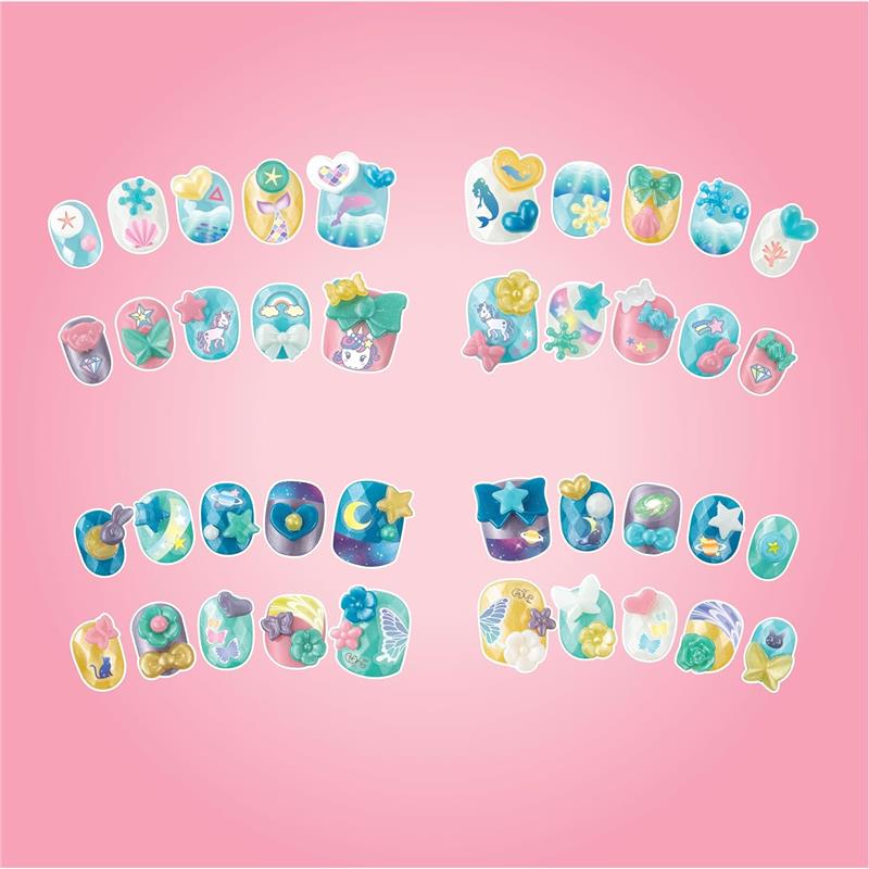 Aquabeads - Stars & Unicorn Nail Refill Kit Image 3