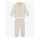 Armani Baby - 2Pk Baby Boy Beige Flocked Logo Tracksuit Image 2
