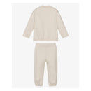 Armani Baby - 2Pk Baby Boy Beige Flocked Logo Tracksuit Image 3