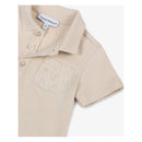 Armani Baby - Baby Boy Print Pocket Short Sleeve Polo Oak Image 3