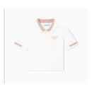 Armani Baby - Baby Boy Short Sleeve Polo Shirt, White Image 1