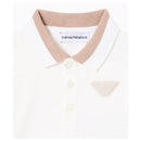 Armani Baby - Baby Boy Short Sleeve Polo Shirt, White Image 3