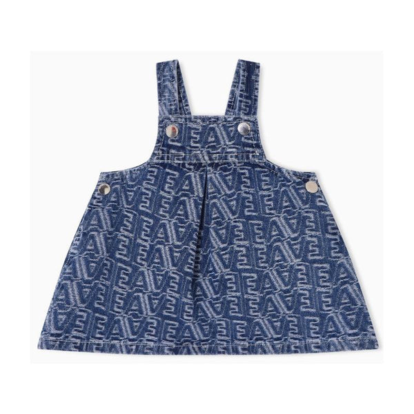 armani denim dress Armani exchange denim dress Y2K front zip thick denim